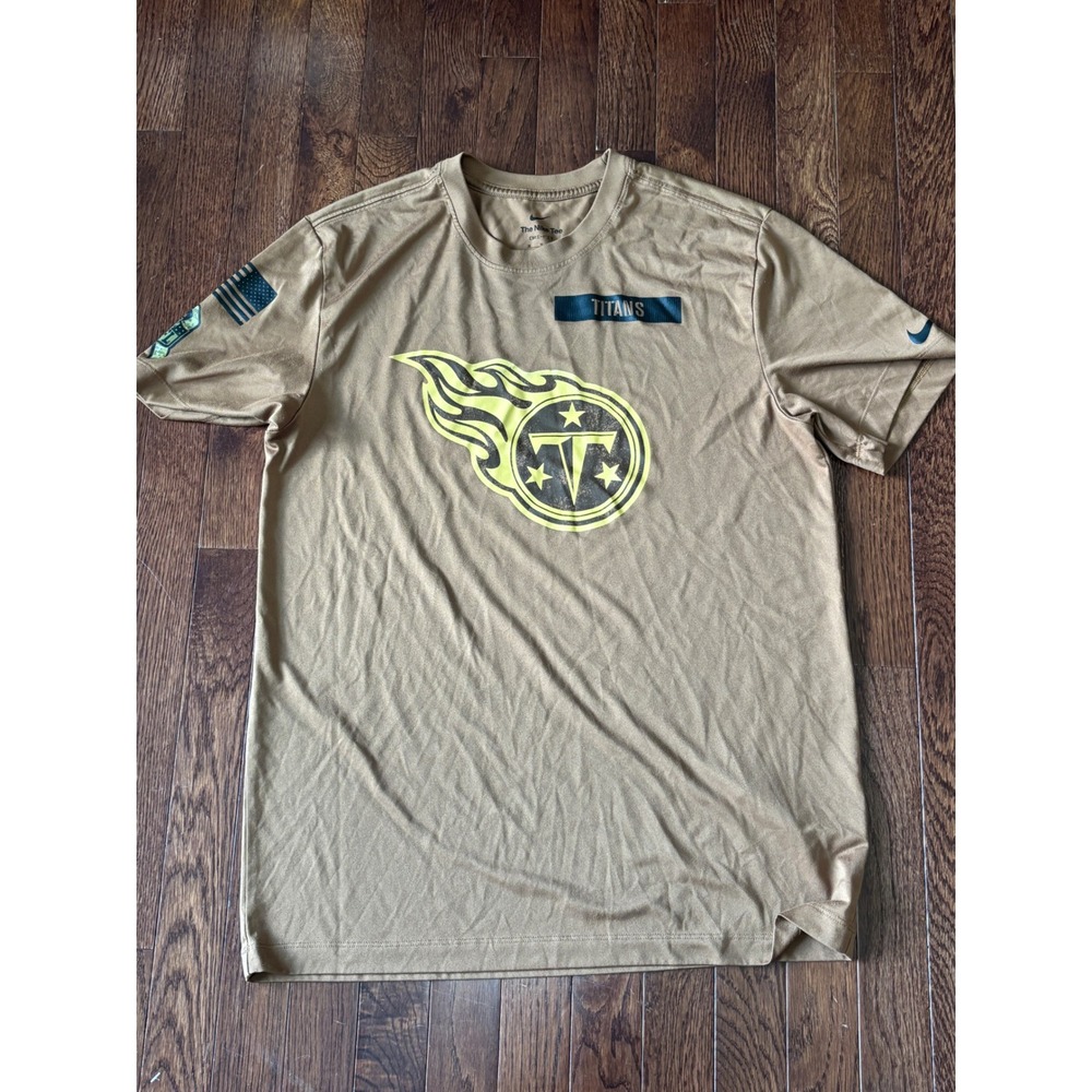 Nike Tennessee Titans Salute to Service Dri-FIT T-Shirt Brown
M NKGK-PEA - Picture 1 of 6